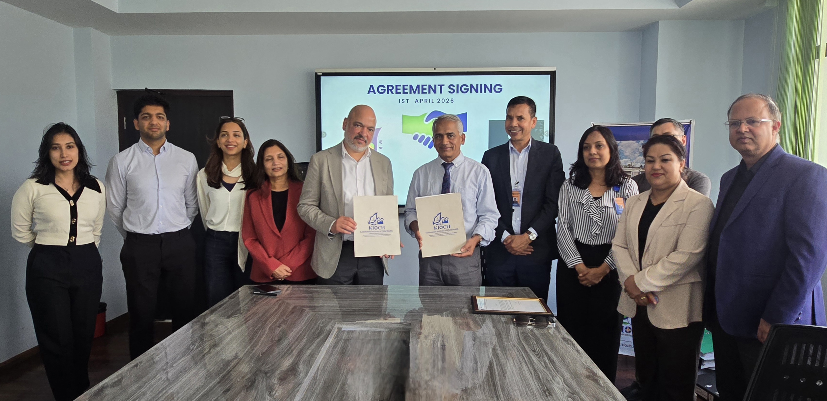 गोल्छा ग्रुपद्वारा बाल अस्पताललाई ५ करोड सहयोग